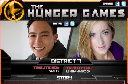 Hunger Games Names Tributes