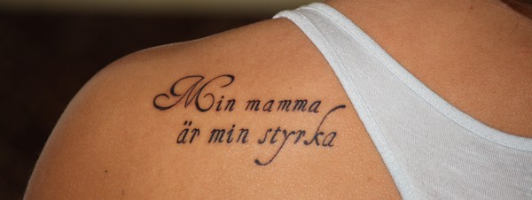 mamma tatuering