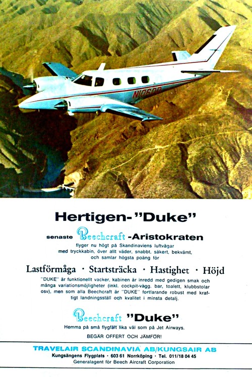 1969 Beechcraft Duke - Lae - inte bara en stad på Nya Guinea