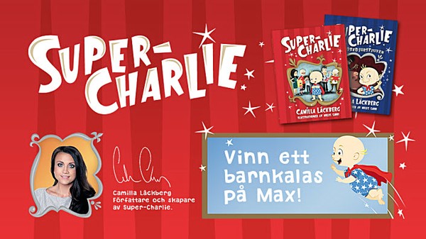 gratis barnbok camilla läckberg super-charlie