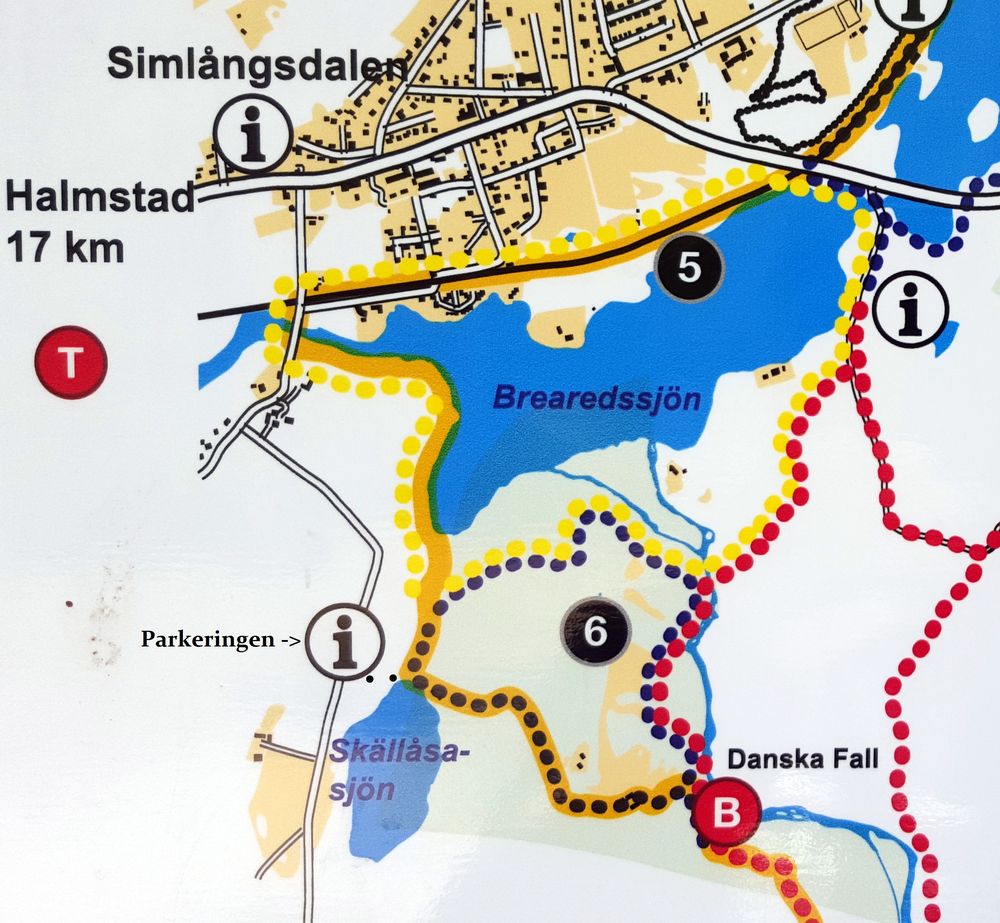Danska Fallen Simlångsdalen Karta | Karta