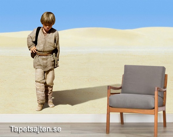 Star Wars Tapet Anakin Skywalker Barntapet Fototapet Barn Ungdomstapet
