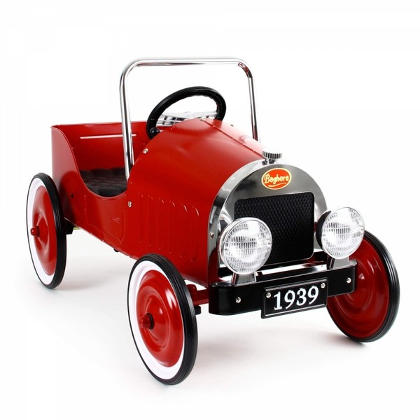 Trampbil Baghera Classic Car Röd