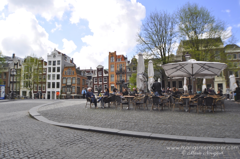Amsterdam cafés and pretty houses