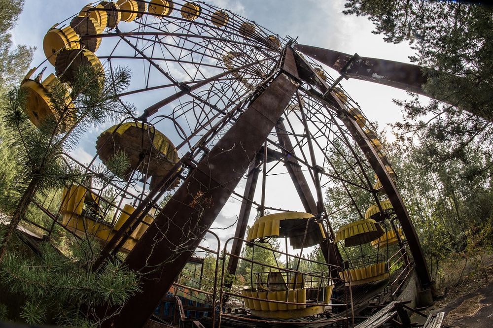 mörk turism - katastrofer och spökstäder - Chernobyl / Pripyat