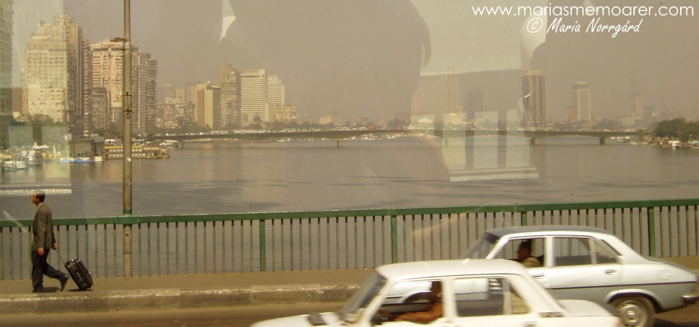 Smog and the Nile river in Cairo /smog och Nilen i Kairo
