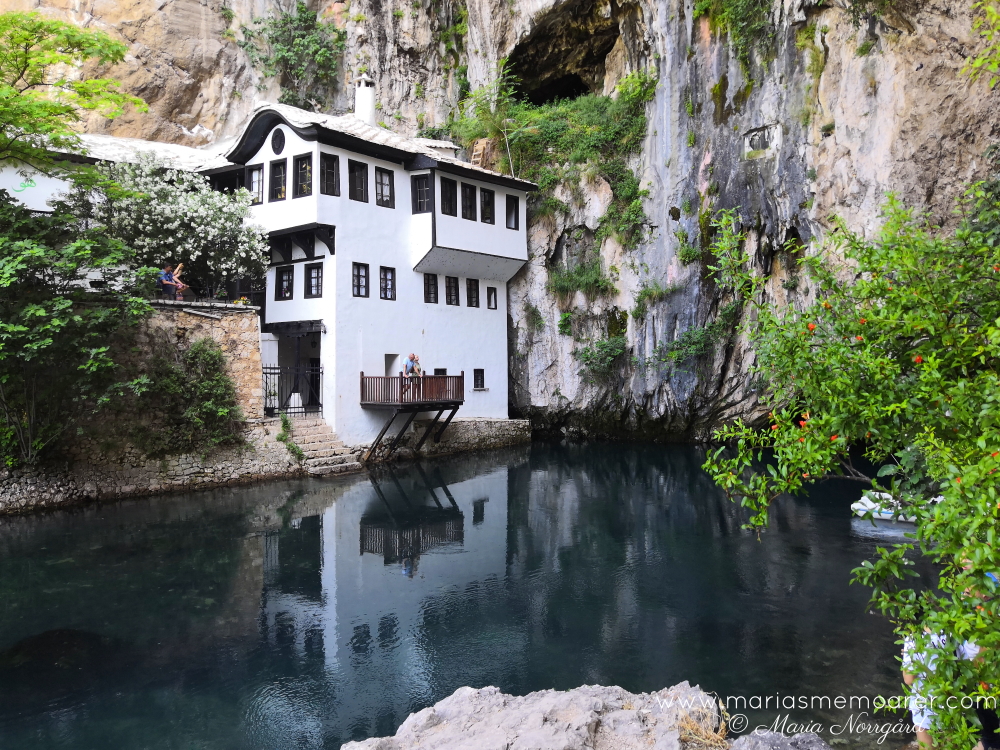 religion och turism - dervischkloster i Bosnien och Hercegovina