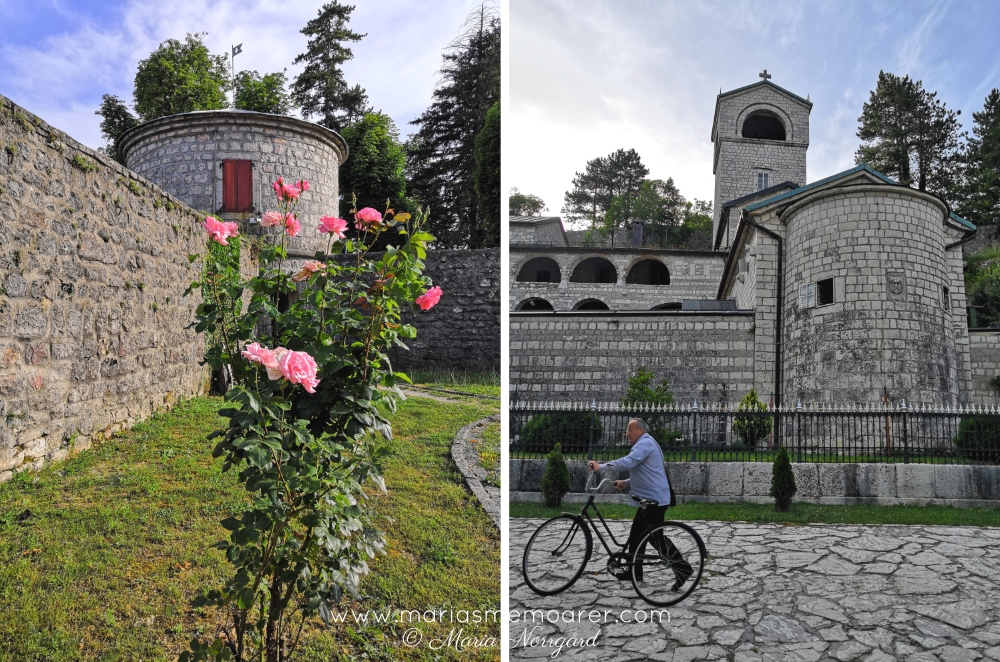 sevärt i Montenegros gamla huvudstad Cetinje - klostret / things to see in Cetinje, Montenegro: the monastery