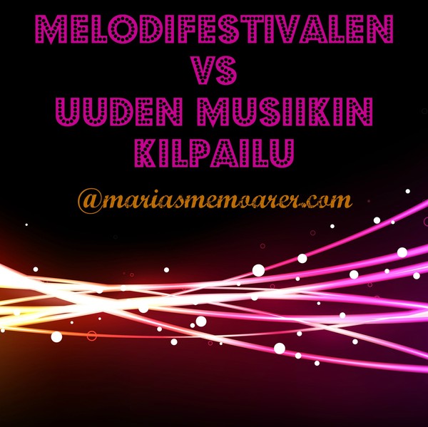 jag tycker till om svenska melodifestivalen och finländska UMK 2016