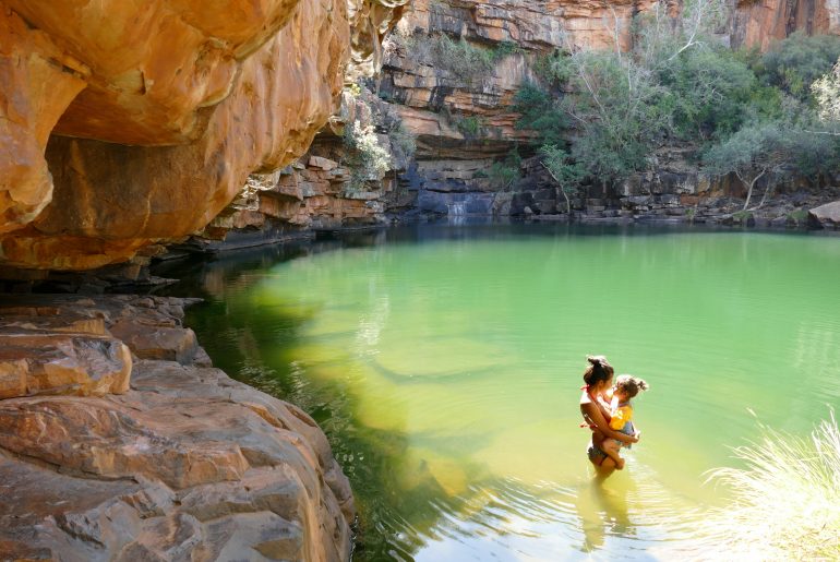 destinationer för äventyraren - Gibb River Road i norra Australien