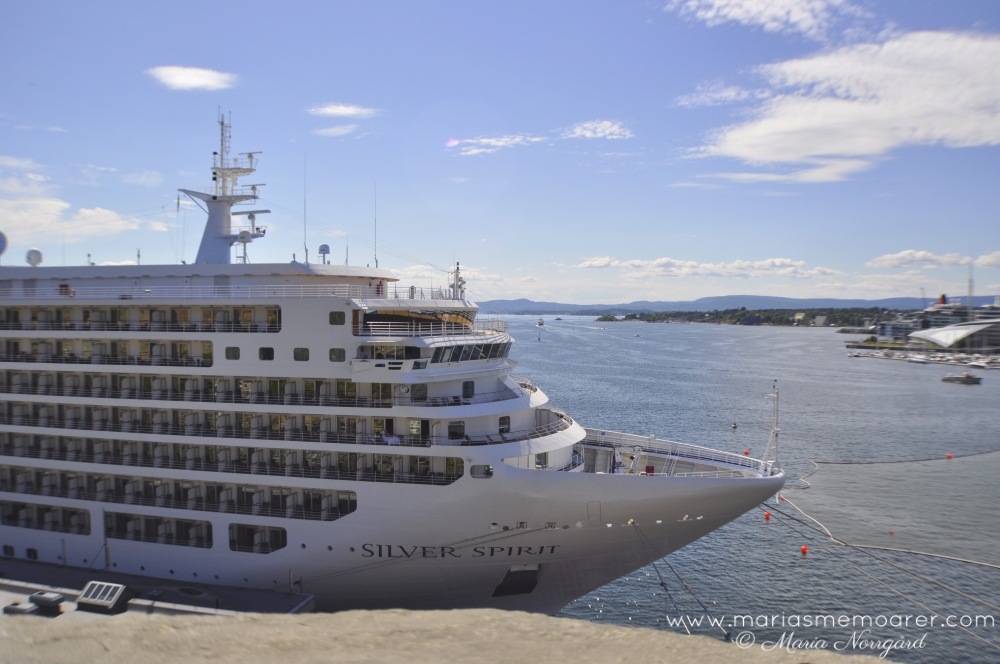 kryssningsfartyg i Oslo, Norge