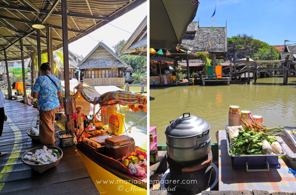 saker att se och göra i Pattaya, Thailand - flytande marknad