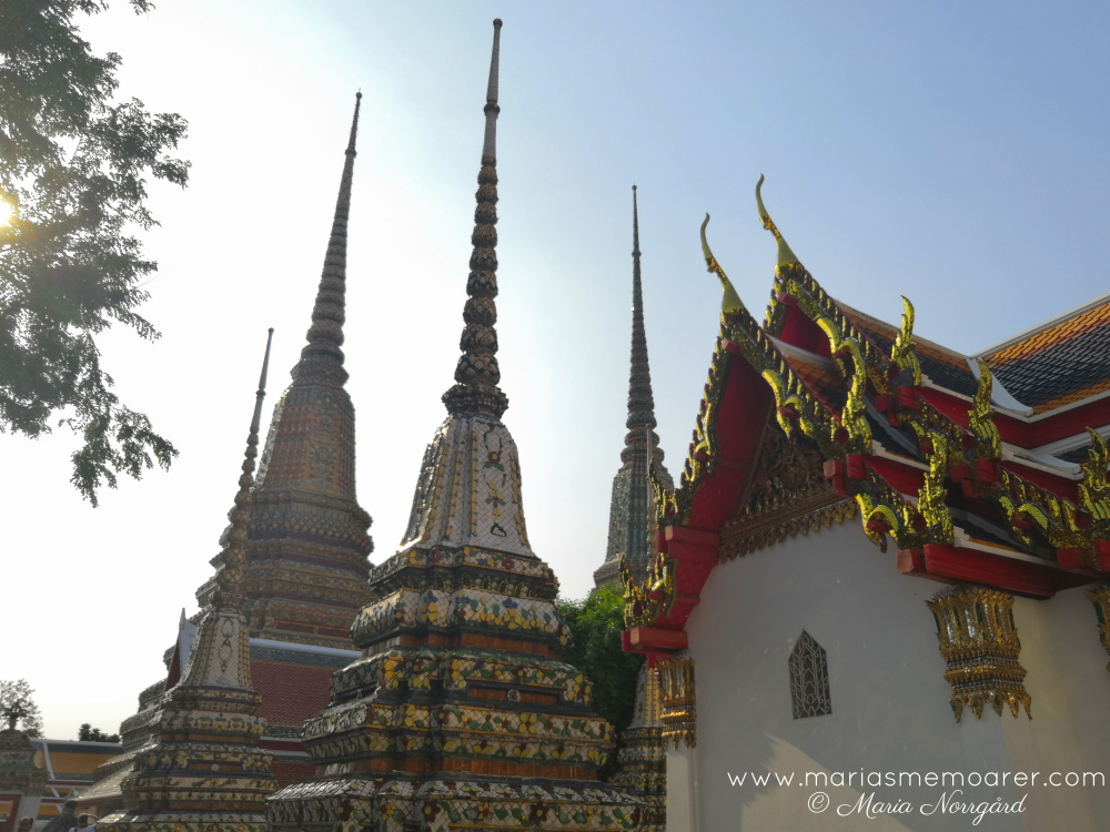 sevärdheter i Bangkok - tempel i Wat Pho
