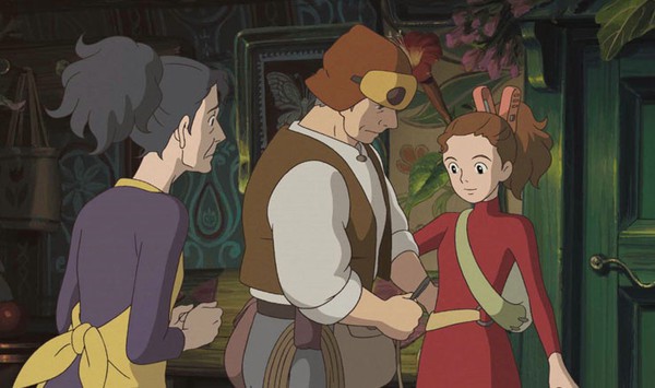 Lånaren Arrietty Studio Ghibli