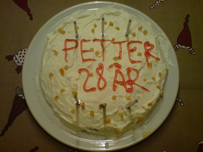 petters tårta