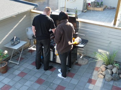 Sys & Chrille grillar