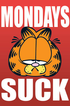 Katten Gustaf hatar måndagar så som jag avskyr tisdagar