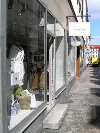 Inredningsbutiken Grandma´s på Vallgatan nr 36