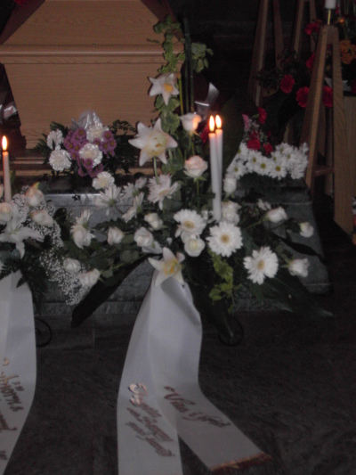 mormors begravning, kapellet