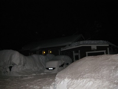 snow + huset