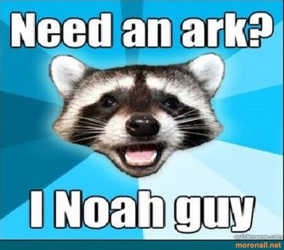 Look for an ark? I noah guy!