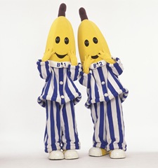 Bananer i Pyjamas dem kommer två och två.. 
