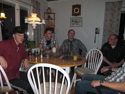 Marcus, Stefan, Erik, Fredde & Benny.