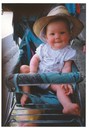 Jag som 6 månader gammal bebis på cypern. 