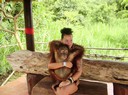 (Balisafarimarinepark)  Me and orangutangen Brownie