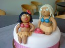 Hawaiitårtan med det lesbiska brudparet