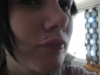 Min nya piercing;)