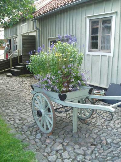 Krusenstiernska trädgården i Kalmar
