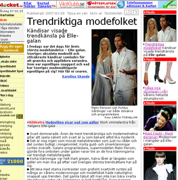 Hotspots trendspaning från Elle-galan på Aftonbladet.se