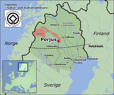 Polcirkeln Karta Sverige | Karta