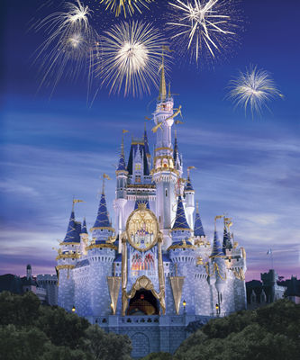 Slottet på Disney World- lånad bild
