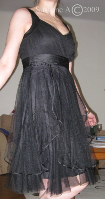 Svarta klänningen