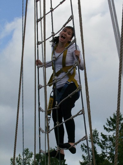 klättrar upp i masten!:)
