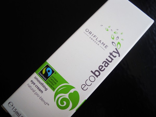Glossybox mars, oriflame ecobeauty smoothing eye cream