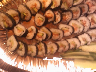 färdig sushi