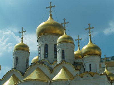 Vi är kvar på Kreml, denna katedral också från slutet av 1400-talet.