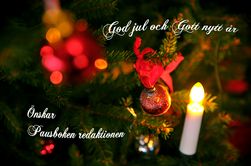 God jul och Gott nytt år