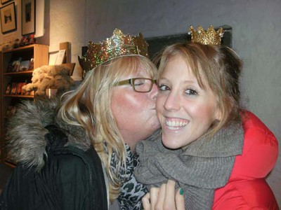 Mamma och jag på Kalmarslotts julmarknad. En december dröm!!