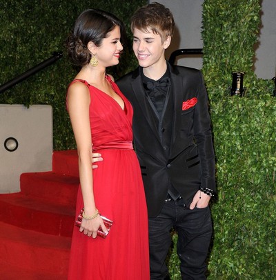 Justin Bieber och Selena Gomez @Vanity Fair Oscar Party Couple  