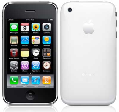 iphone vit 3gs apple phone telefon