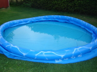 Lite fylld pool