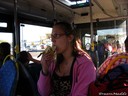 Banan på bussen. Haha. =)