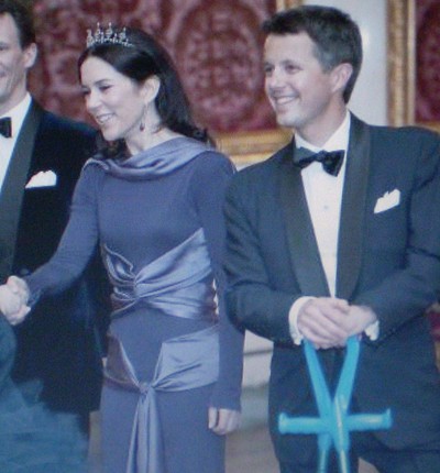 Kronprinsessan Mary och Kronprins Frederik.