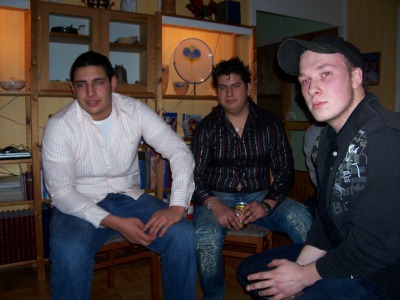 Ahmed, Eugenio och Robin