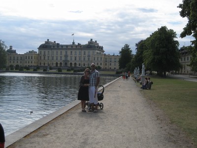 Visit hos kungen på Drottningholm