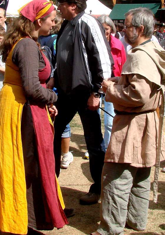 Håkan in medieval dress